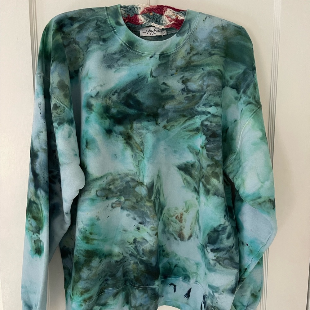 NEW! Anna Joyce Hand Dyed Crewneck Sweatshirt